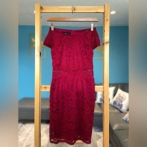 🌸Red Lace BCX Bodycon Dress